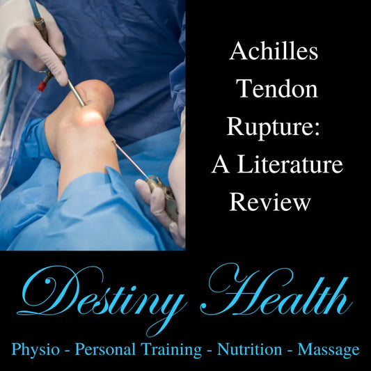 Achilles Tendon Rupture: A Literature Review