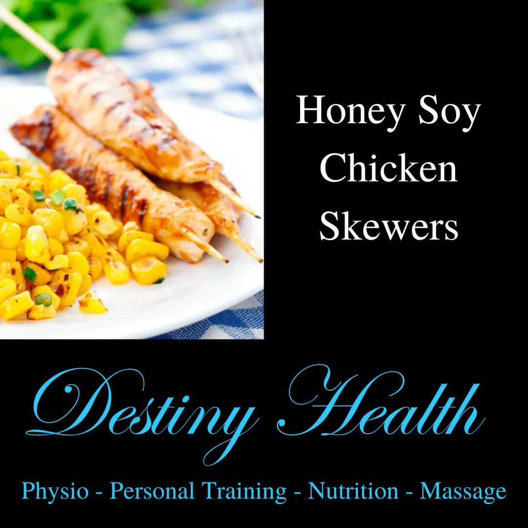 Free Range Honey Soy Chicken Skewers