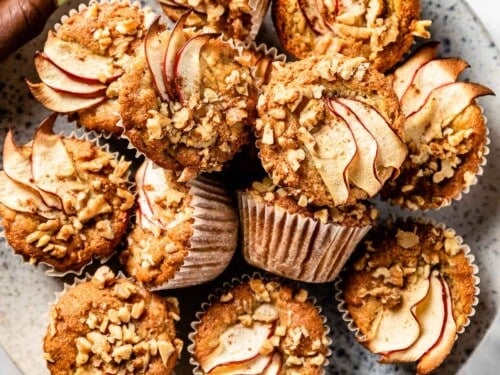 🍏 Almond Apple Cinnamon Muffins