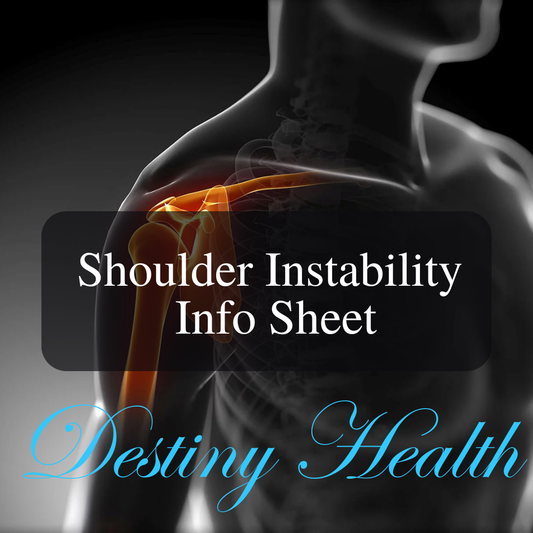 Shoulder Instability Info Sheet