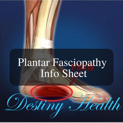 Plantar Fasciopathy Info Sheet